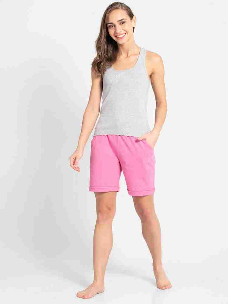 JOCKEY Solid Women Pink Regular Shorts Buy JOCKEY Solid Women Pink Regular Shorts Online at Best Prices in India Flipkart