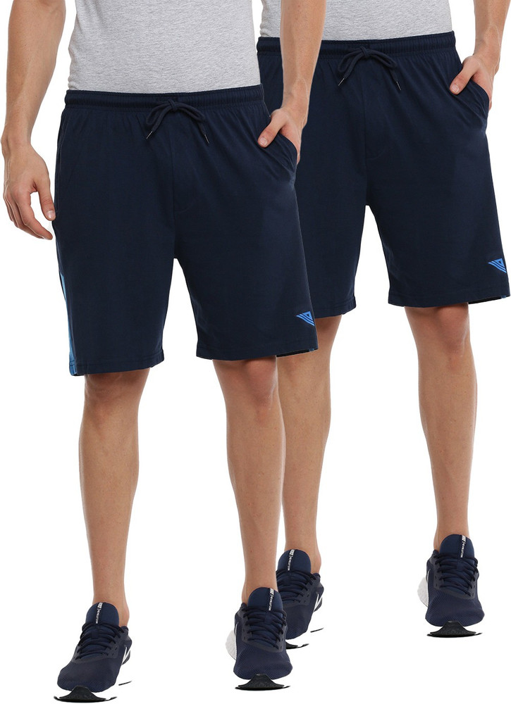 Dark blue shorts top for men