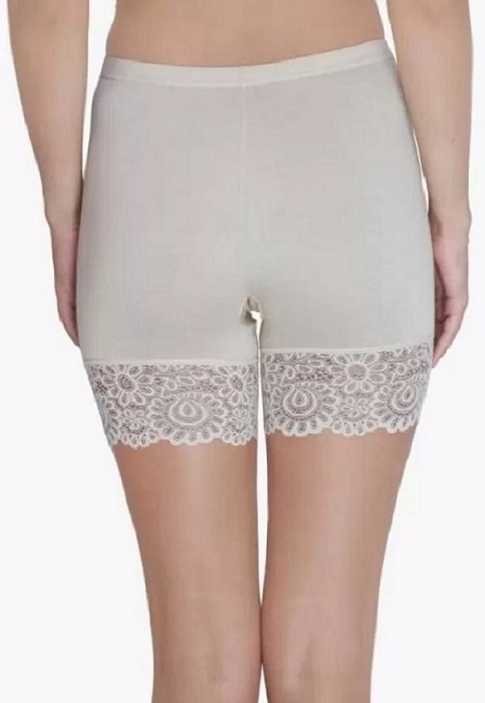 Women's cycling best sale shorts lace trim