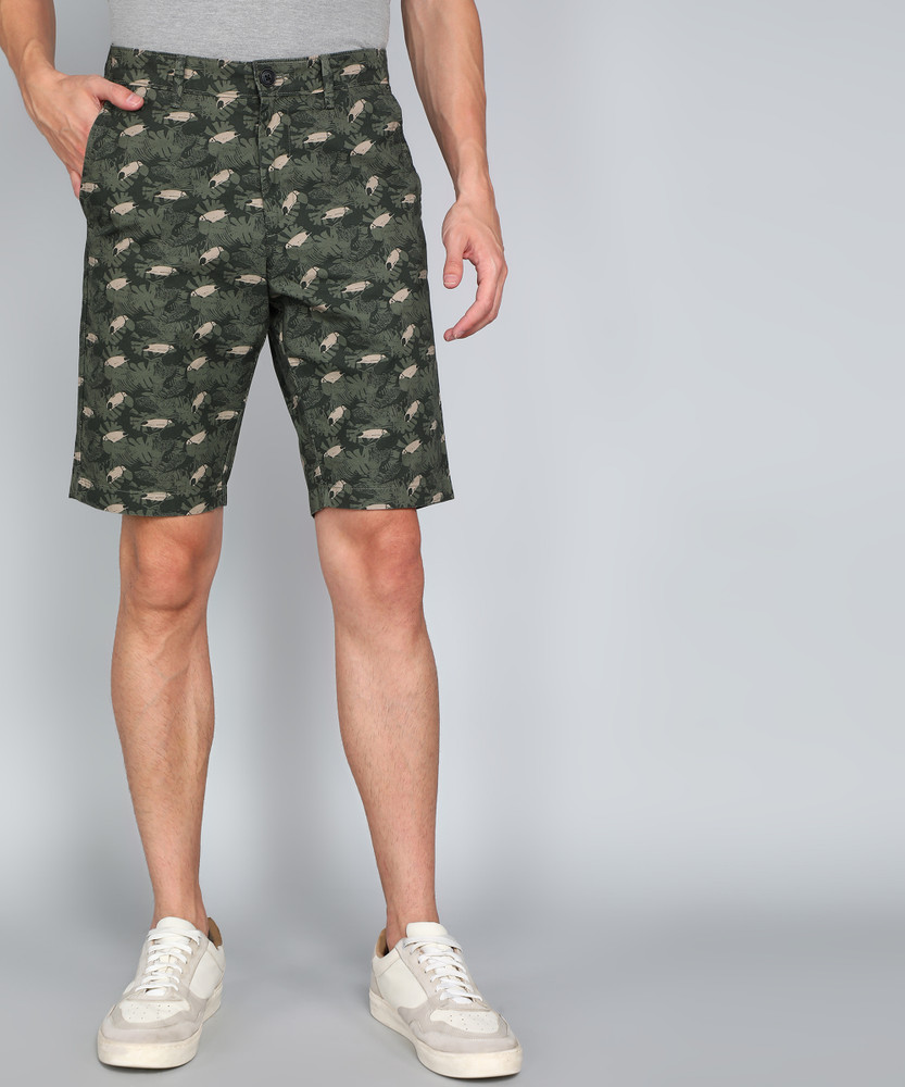 Allen Solly Printed Men Green Chino Shorts Buy Allen Solly Printed Men Green Chino Shorts Online at Best Prices in India Flipkart