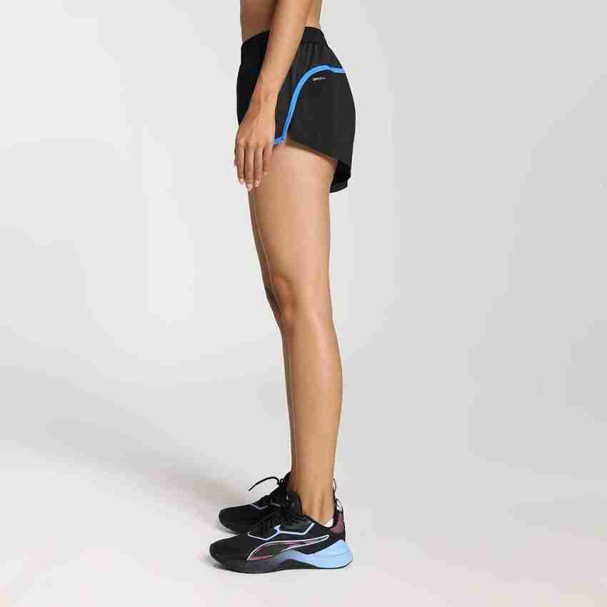 PUMA Solid Women Black Sports Shorts - Buy PUMA Solid Women Black Sports  Shorts Online at Best Prices in India