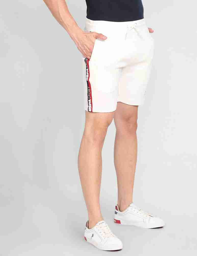 Us polo white shorts top