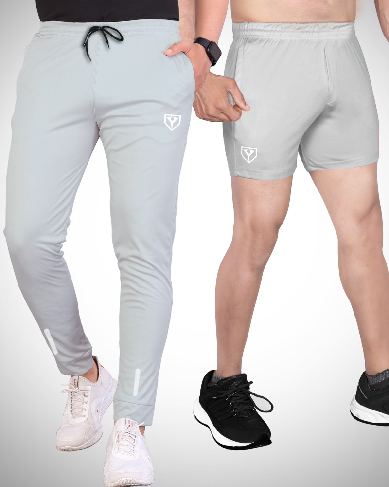 Yazole Solid Men Grey Sports Shorts Buy Yazole Solid Men Grey