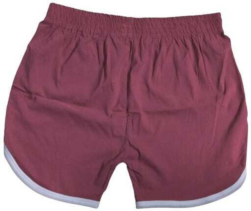 Maroon hotsell running shorts