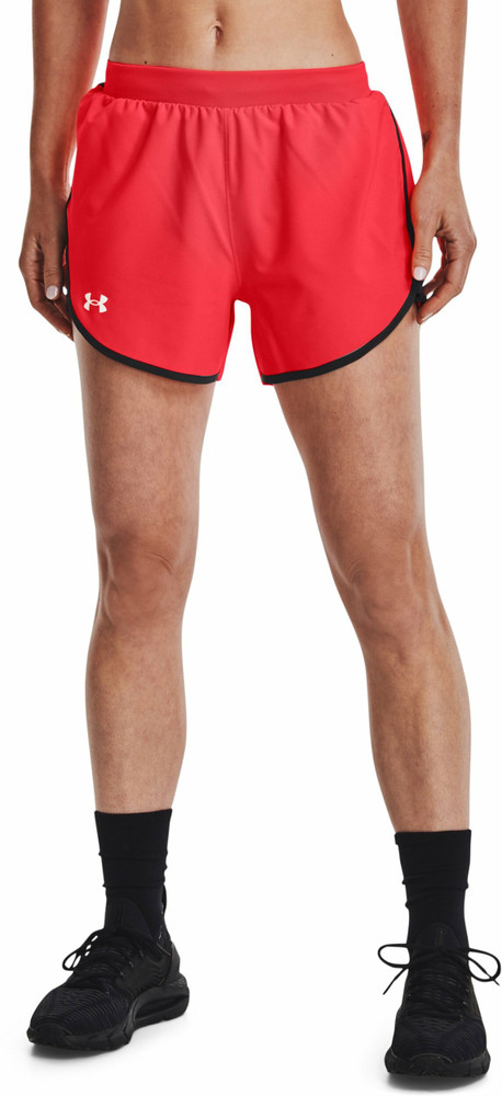 Womens red under armour shorts discount