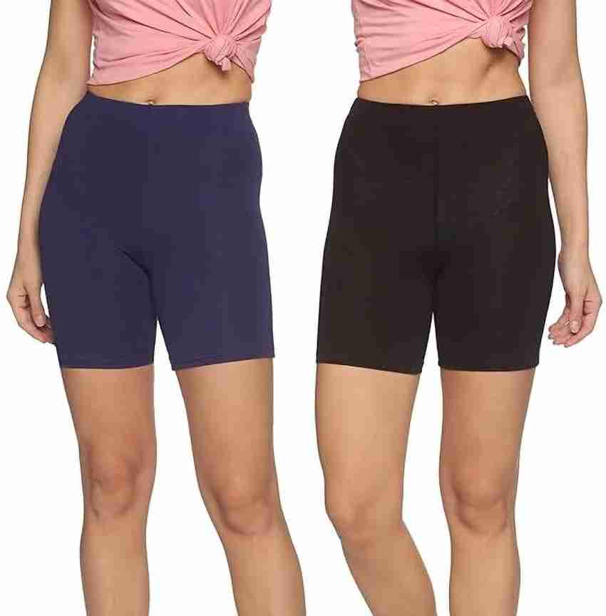 SPIRITUAL HOUSE Solid Women Reversible Multicolor Regular Shorts - Buy  SPIRITUAL HOUSE Solid Women Reversible Multicolor Regular Shorts Online at  Best Prices in India