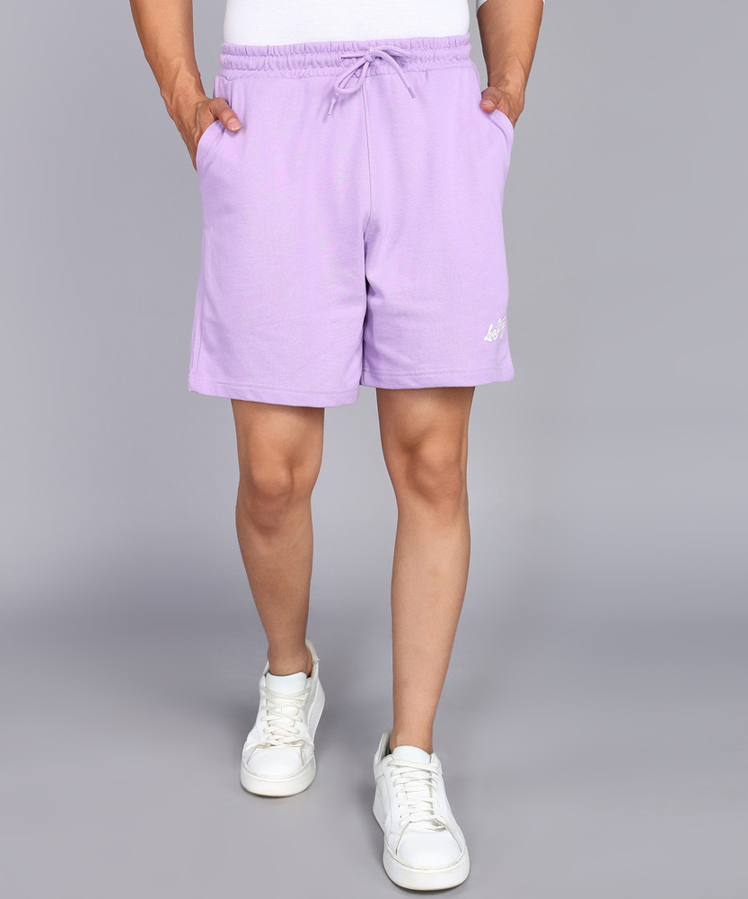 LEVI S Solid Men Purple Casual Shorts Buy LEVI S Solid Men