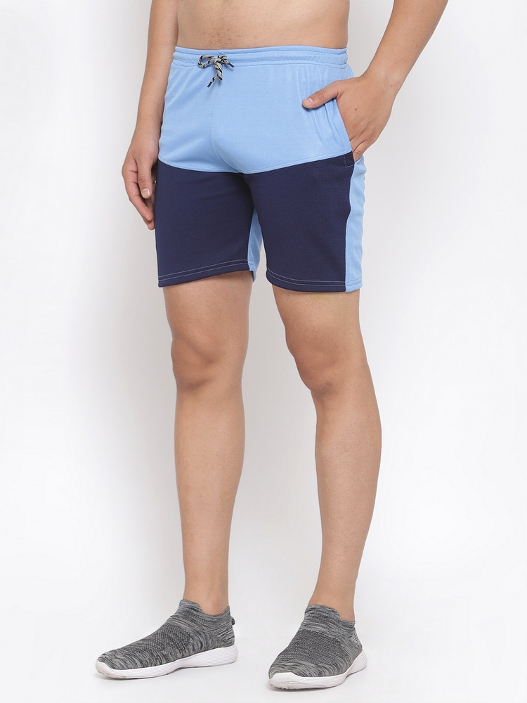 Klotthe Color Block Men Blue Regular Shorts Buy Klotthe Color
