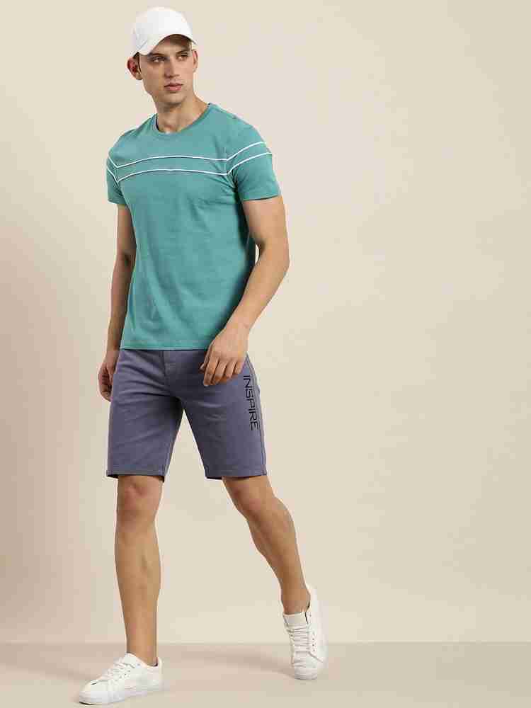 Moda Rapido Printed Men Blue Regular Shorts Buy Moda Rapido