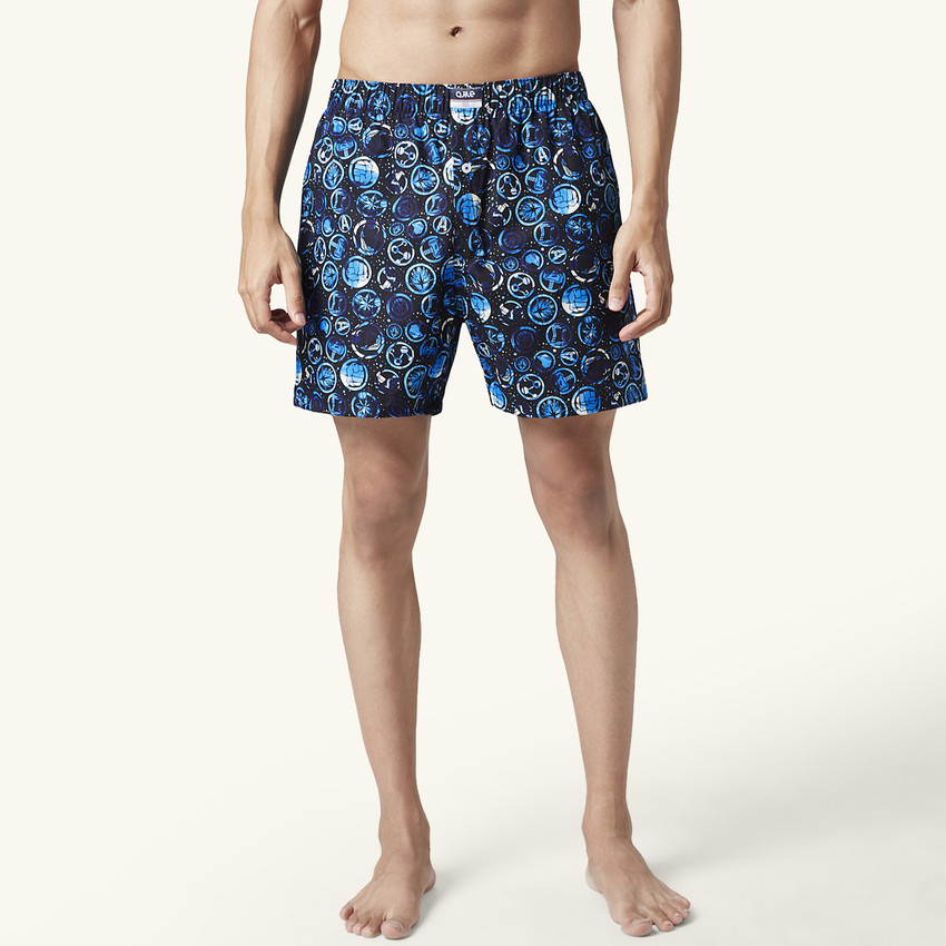 Ajile By Pantaloons Printed Men Blue Boxer Shorts Buy Ajile By Pantaloons Printed Men Blue Boxer Shorts Online at Best Prices in India Flipkart