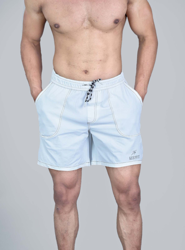 Keepfit men s white swimming shorts with 3 pockets Solid Men Swimsuit Buy Keepfit men s white swimming shorts with 3 pockets Solid Men Swimsuit Online at Best Prices in India Flipkart