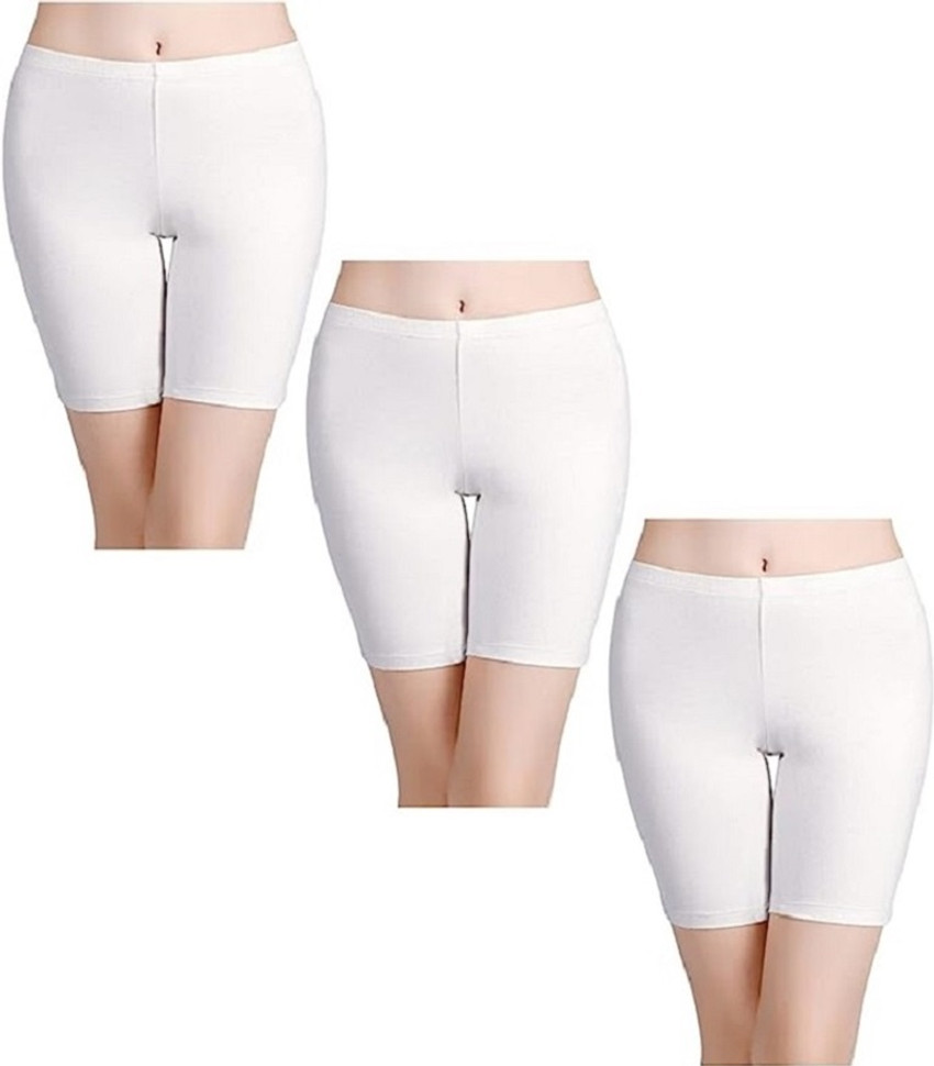 Diving deep Solid Women Multicolor Cycling Shorts Buy Diving
