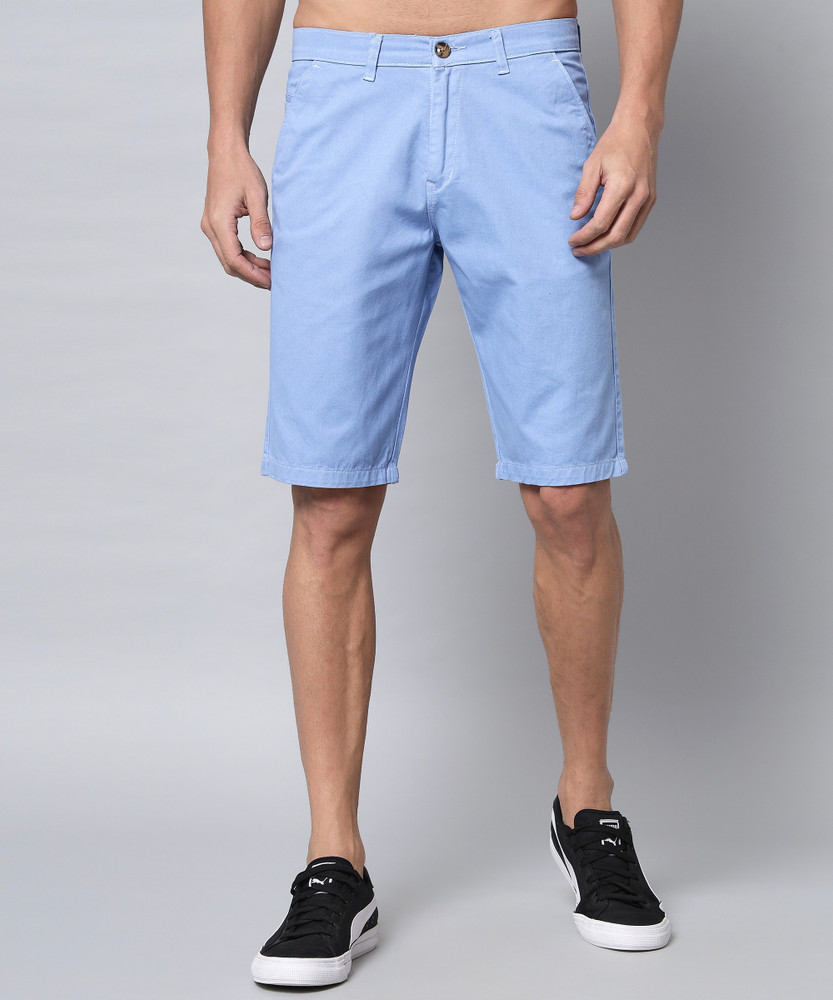 Mens light blue chino shorts sales
