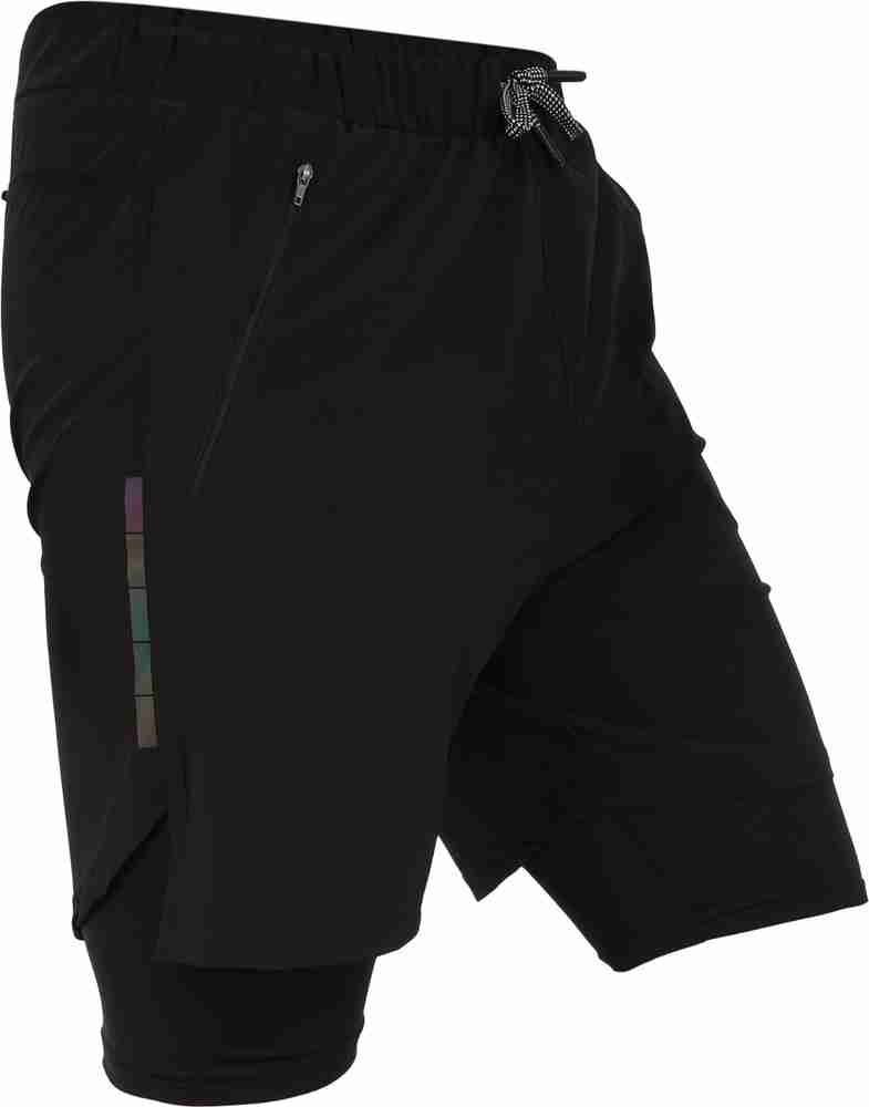 Sports shorts with inner tights discount