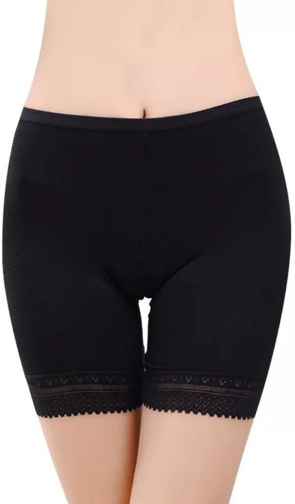 Glamoras Solid Women Black Cycling Shorts Buy Glamoras Solid