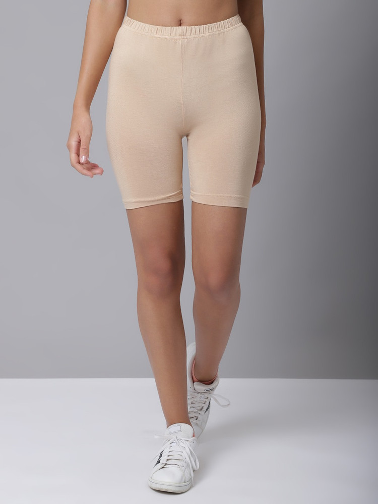 Beige cycling shorts hot sale