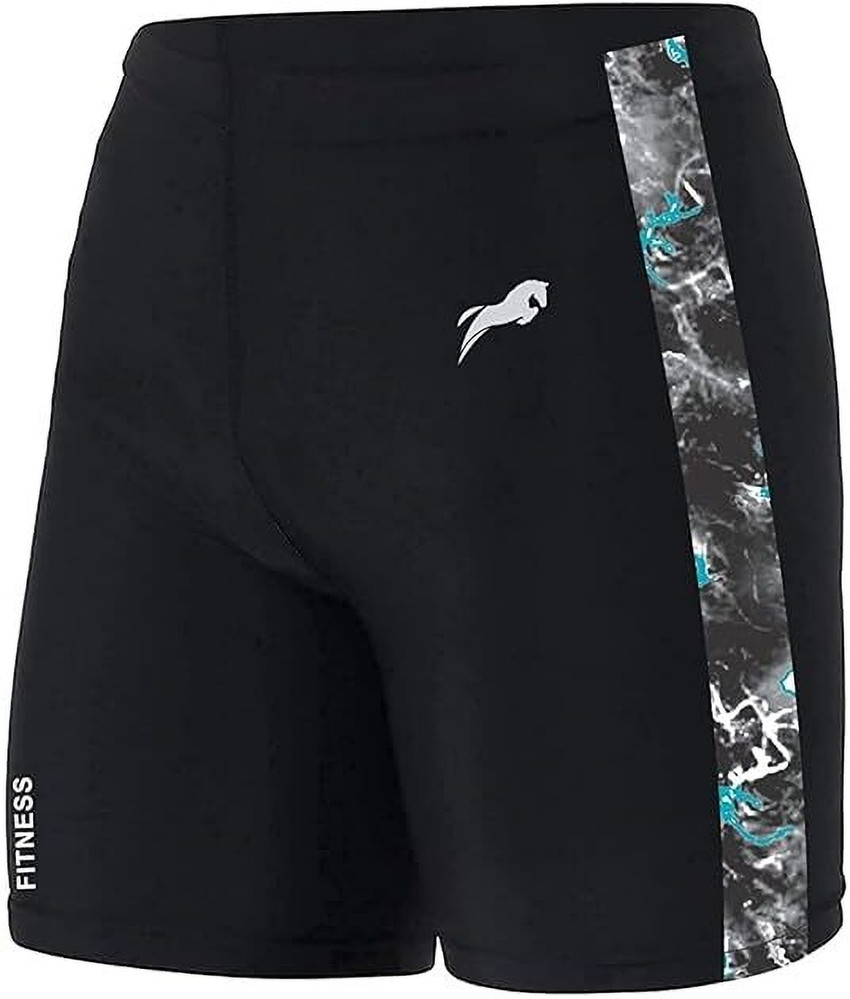 Womens compression swim shorts top
