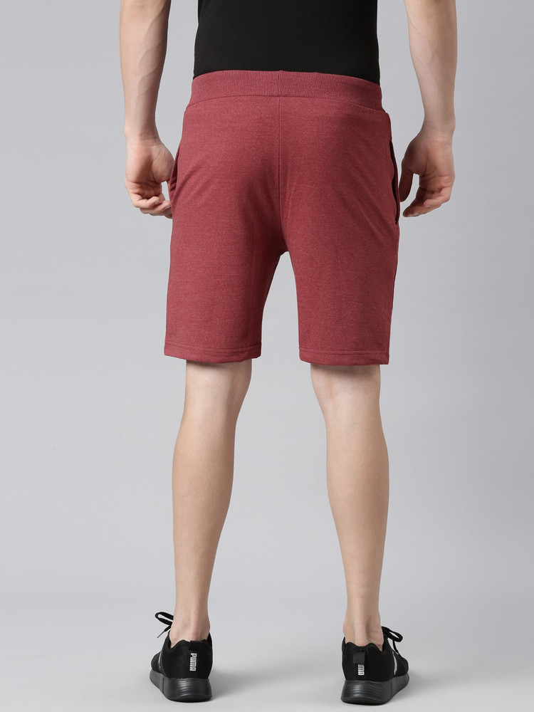 Force NXT Solid Men Red Bermuda Shorts Buy Force NXT Solid Men