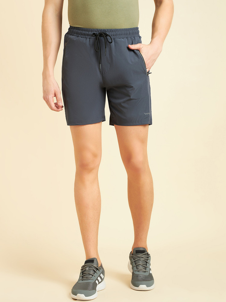SWEET DREAMS Solid Men Grey Regular Shorts - Buy SWEET DREAMS 