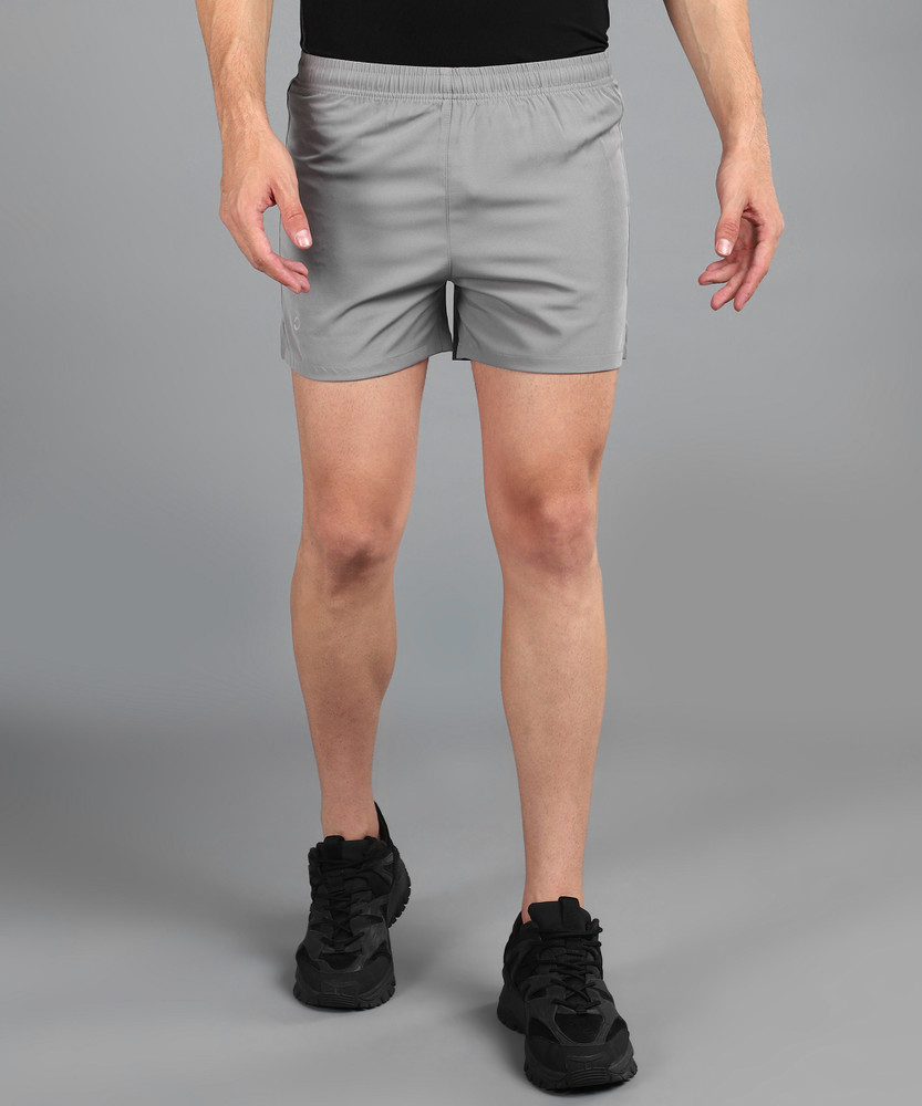 Lemona Solid Men Silver Regular Shorts Buy Lemona Solid Men