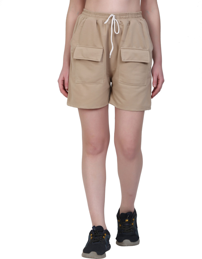 rigos Solid Women Beige Cargo Shorts Buy rigos Solid Women Beige Cargo Shorts Online at Best Prices in India Flipkart