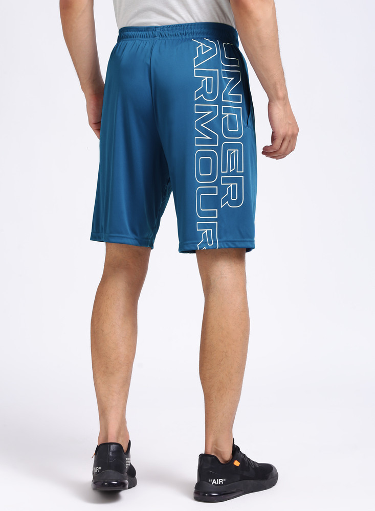 UNDER ARMOUR Solid Men Blue Bermuda Shorts Buy UNDER ARMOUR