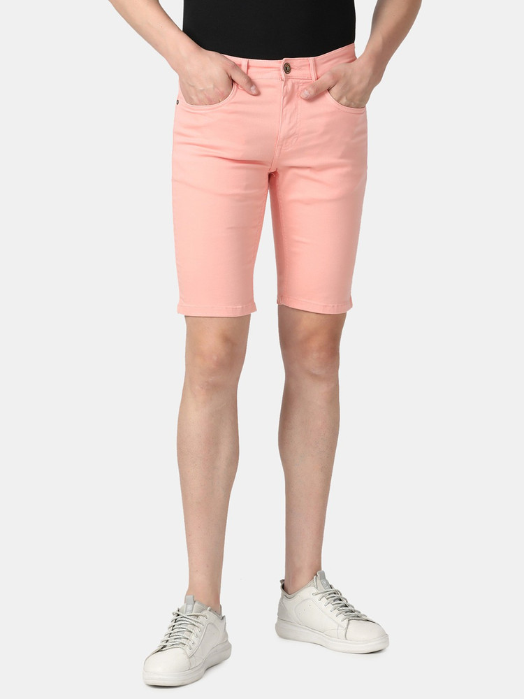 LLAK Solid Men Denim Pink Denim Shorts Buy LLAK Solid Men Denim Pink Denim Shorts Online at Best Prices in India Flipkart