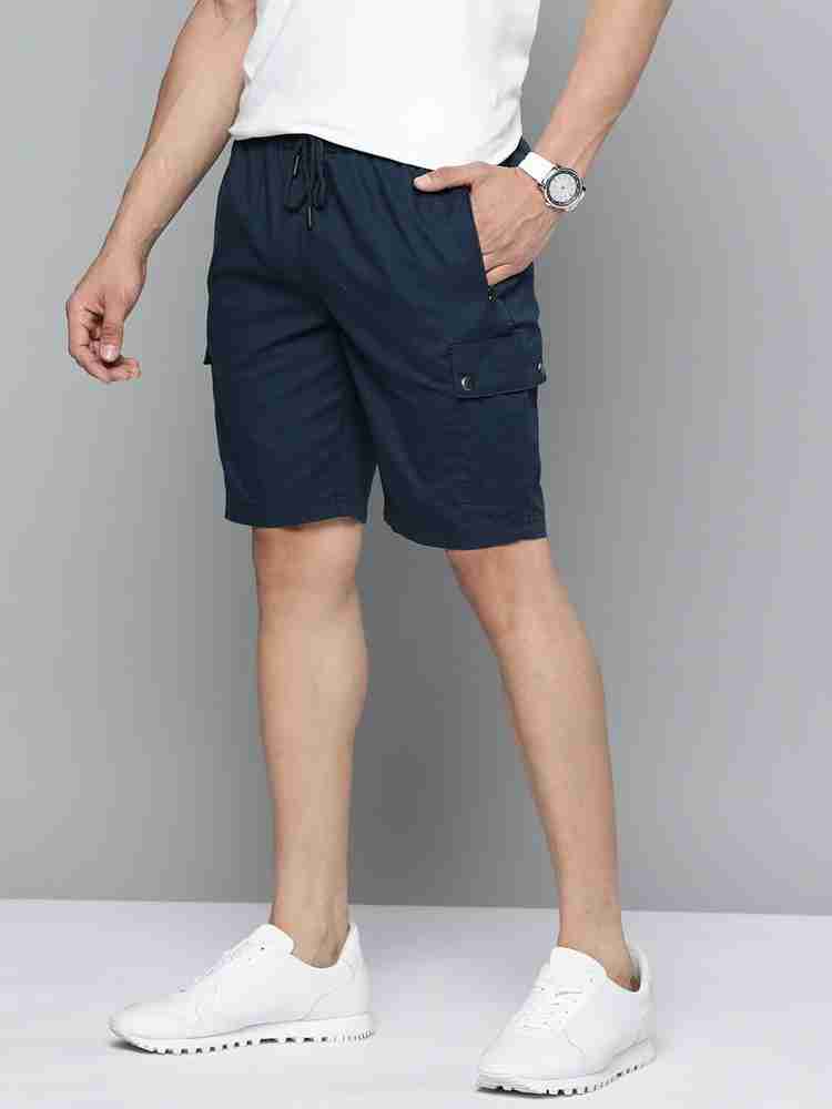 Mast Harbour Solid Men Dark Blue Cargo Shorts Buy Mast Harbour Solid Men Dark Blue Cargo Shorts Online at Best Prices in India Flipkart