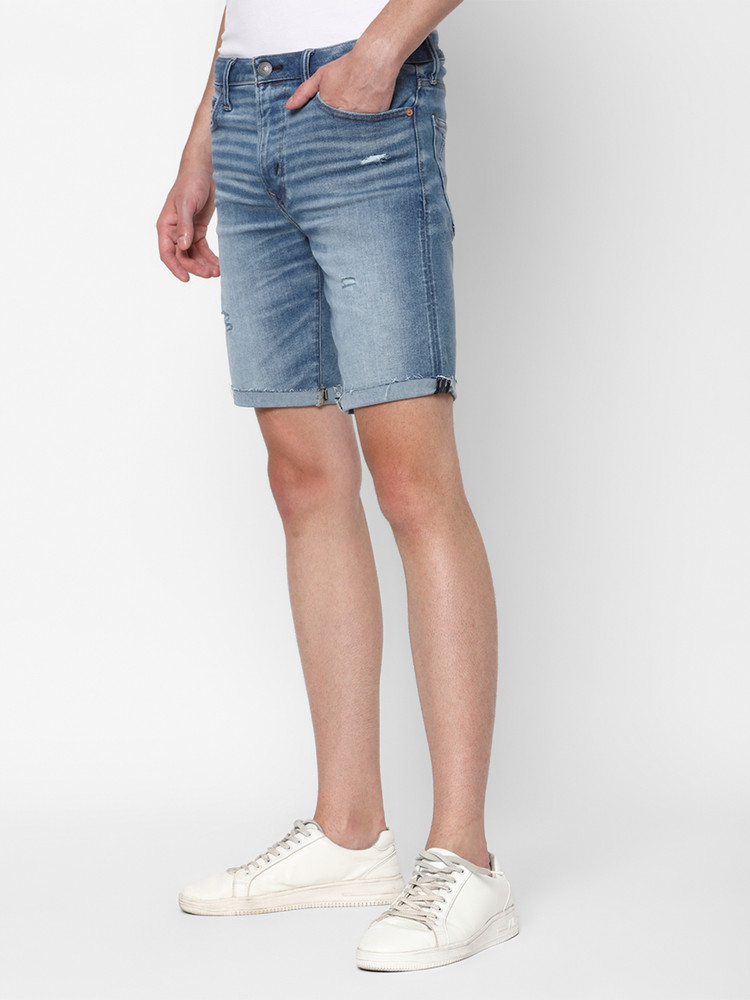 American Eagle Outfitters Solid Men Blue Denim Shorts Buy American Eagle Outfitters Solid Men Blue Denim Shorts Online at Best Prices in India Flipkart