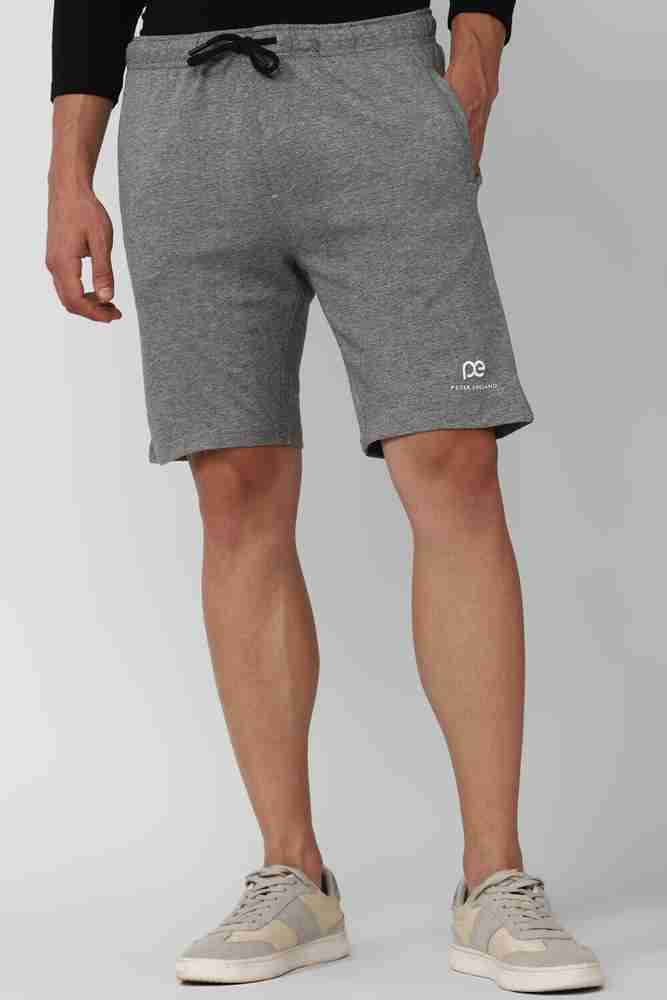 Mens grey 2025 jogger shorts