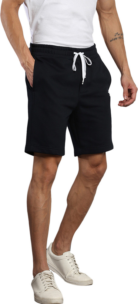 TOMMY HILFIGER Solid Men Blue Bermuda Shorts Buy TOMMY HILFIGER