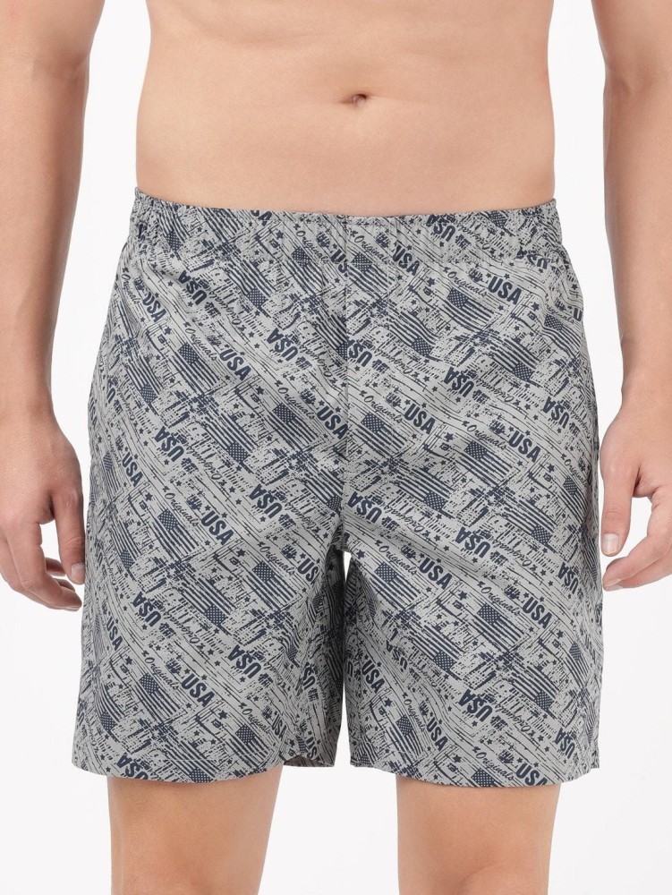 jockey printed shorts