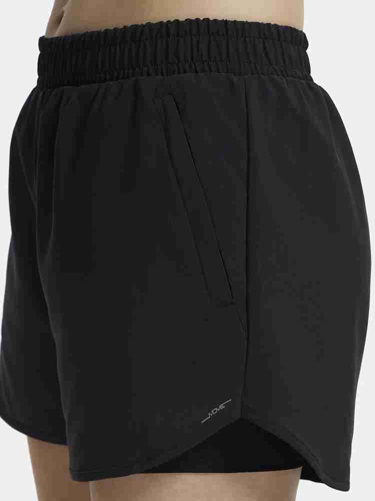 JOCKEY Solid Women Black Sports Shorts Buy JOCKEY Solid Women Black Sports Shorts Online at Best Prices in India Flipkart
