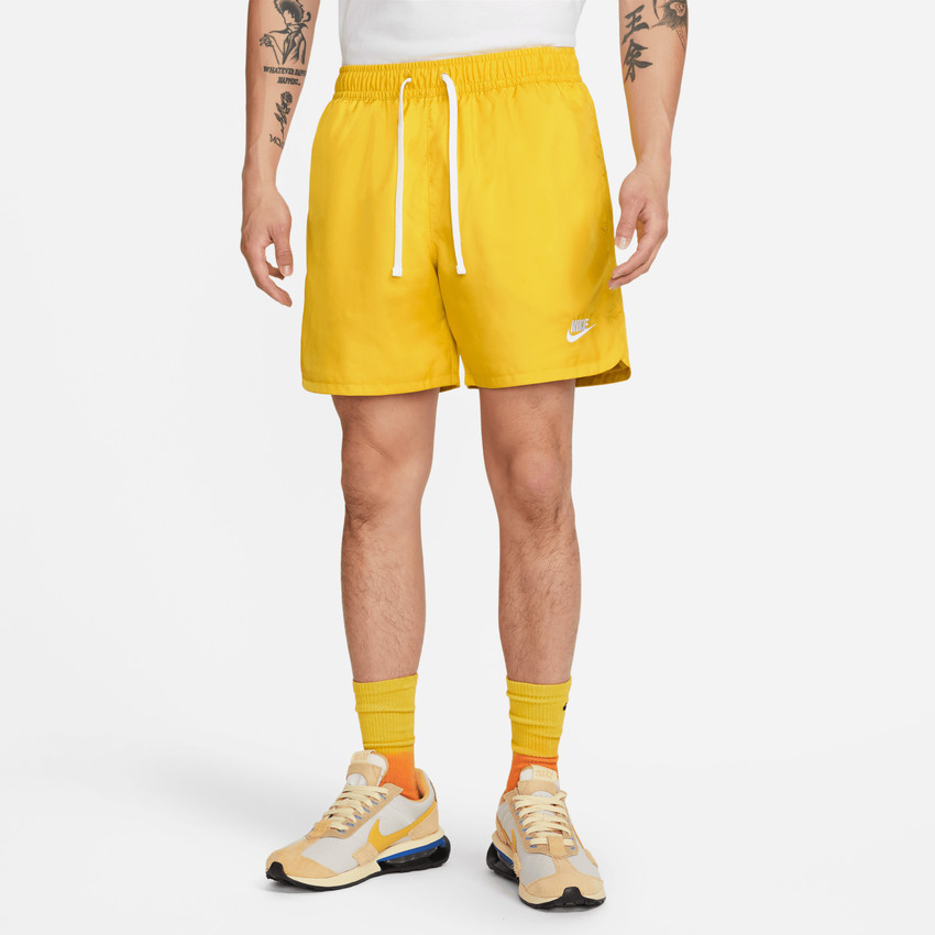 NIKE Self Design Men Yellow Sports Shorts Buy NIKE Self Design