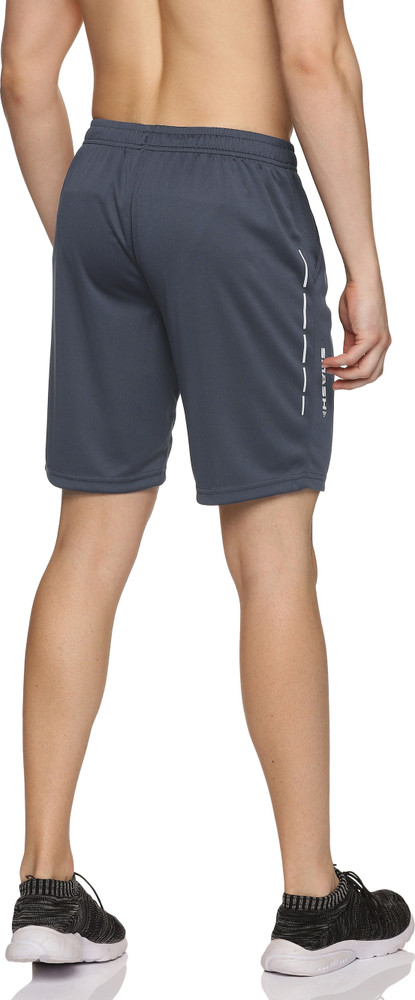 YONEX Printed Men Dark Grey Sports Shorts Buy YONEX Printed Men