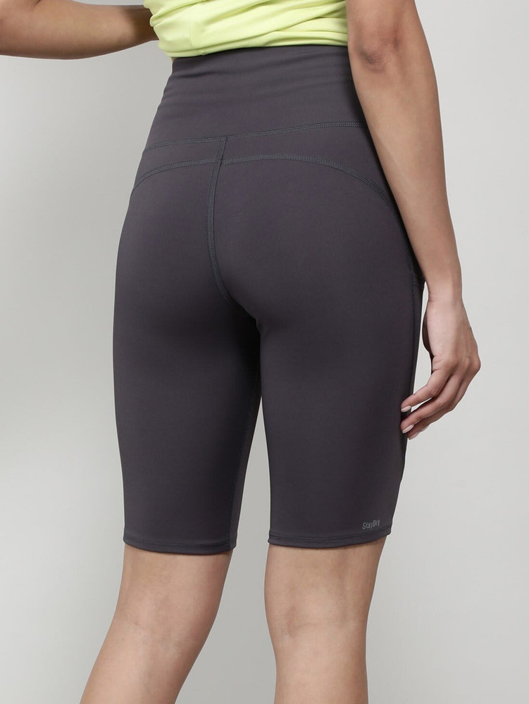JOCKEY Solid Women Grey Sports Shorts Buy JOCKEY Solid Women