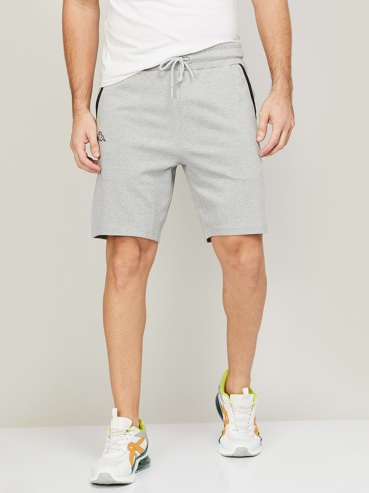 Kappa Printed Men Grey Casual Shorts Buy Kappa Printed Men Grey