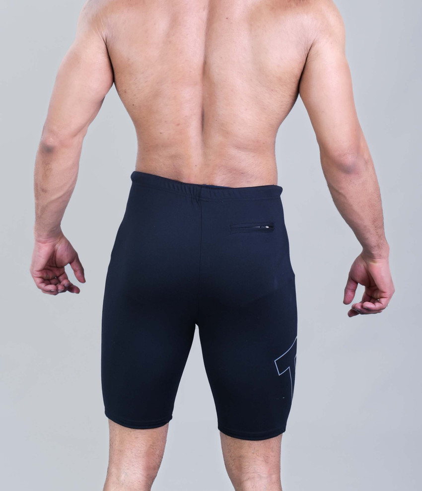 Mens top black swimsuit