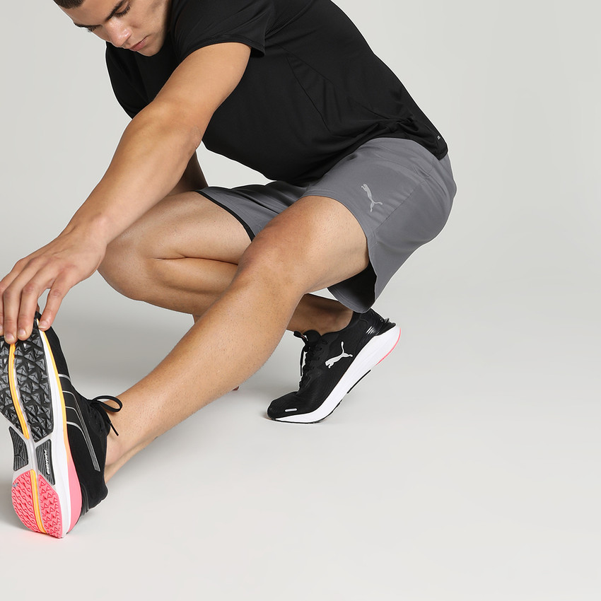 PUMA Solid Men Grey Sports Shorts Buy PUMA Solid Men Grey Sports Shorts Online at Best Prices in India Flipkart