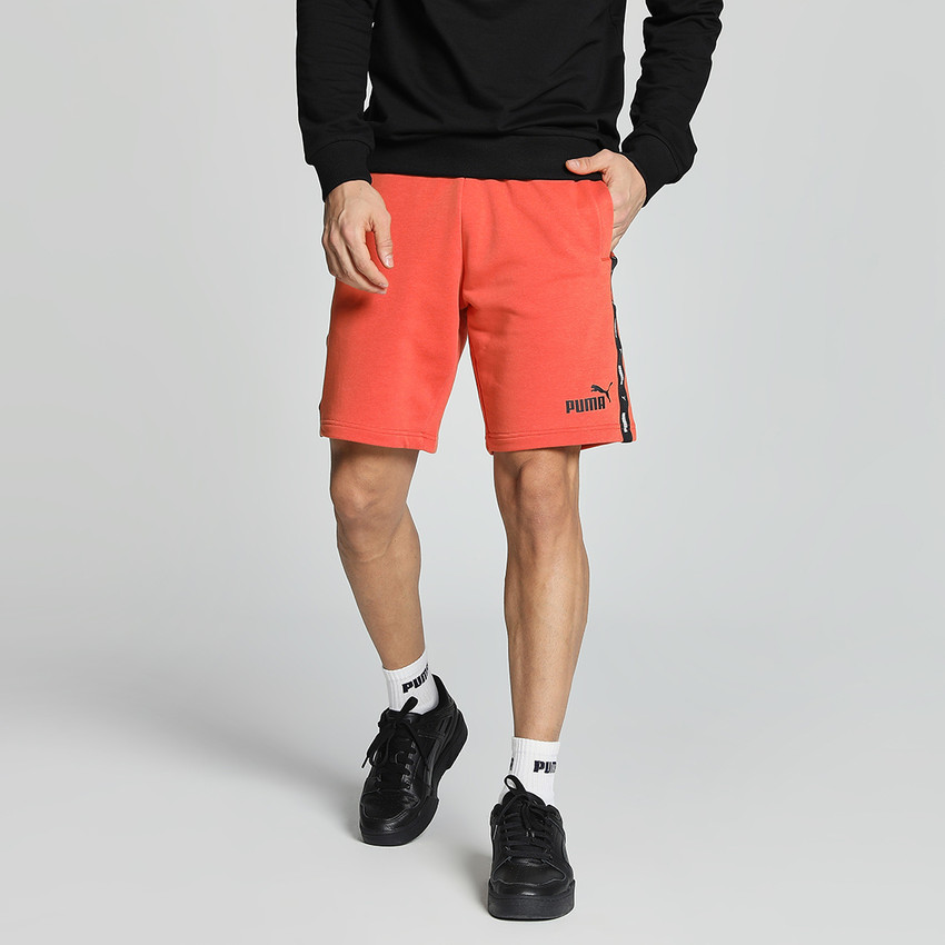 Puma shorts mens orange 2025