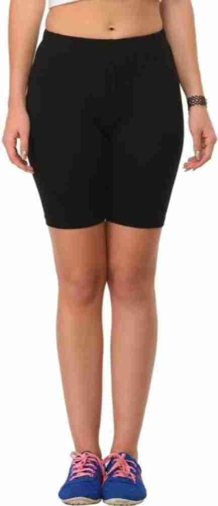 Plus size black cycling shorts deals