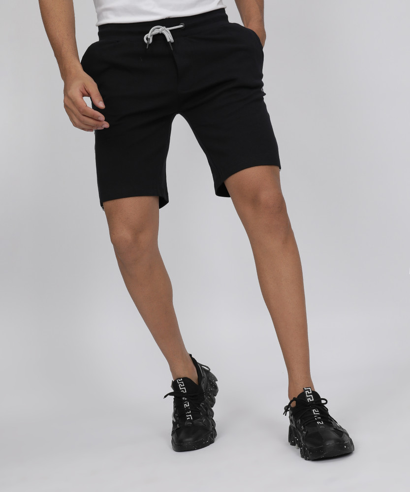 Mens black jogger hotsell shorts
