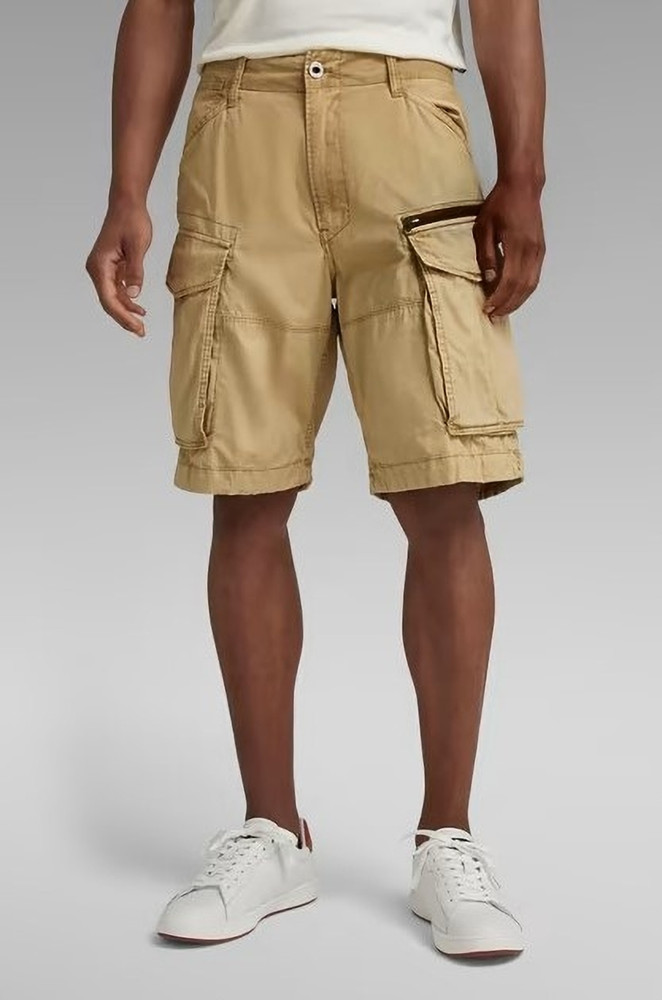 Gold cargo shorts clearance