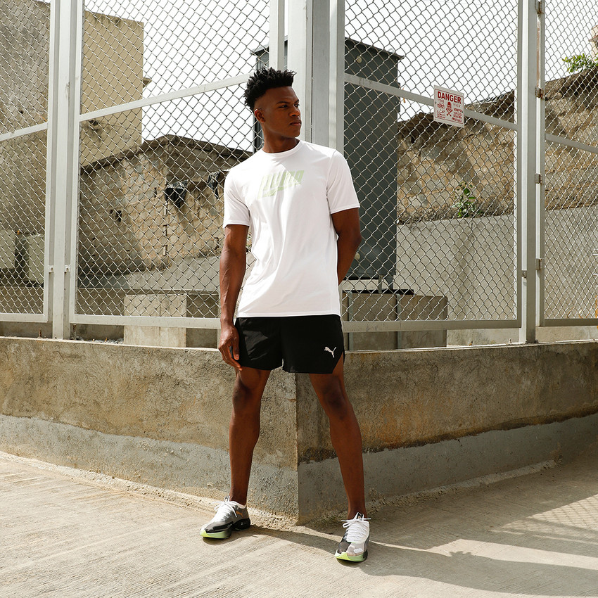 PUMA Solid Men Black Sports Shorts Buy PUMA Solid Men Black