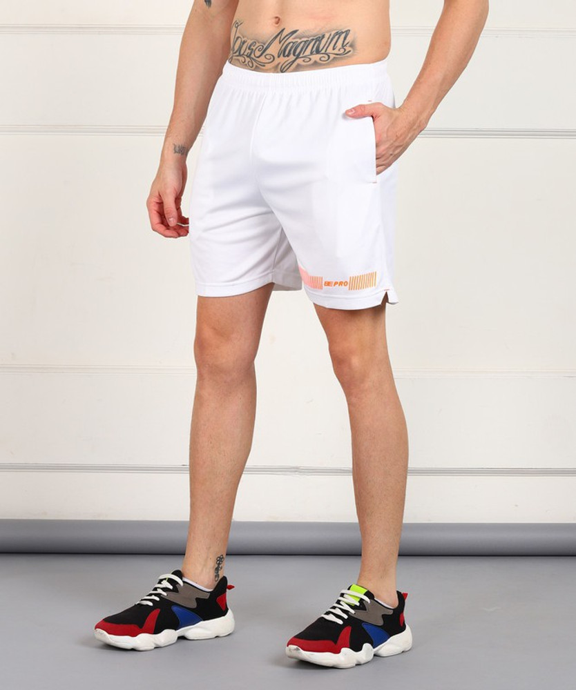 Mens white shorts on sale online