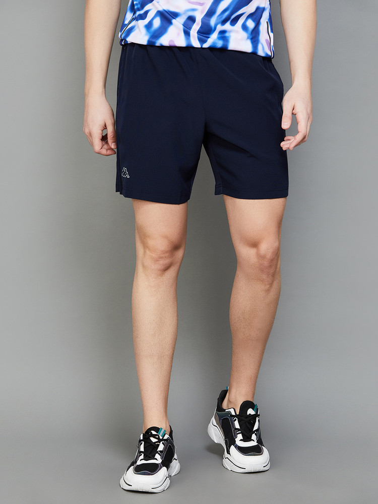 Kappa Solid Men Blue Sports Shorts Buy Kappa Solid Men Blue Sports Shorts Online at Best Prices in India Flipkart