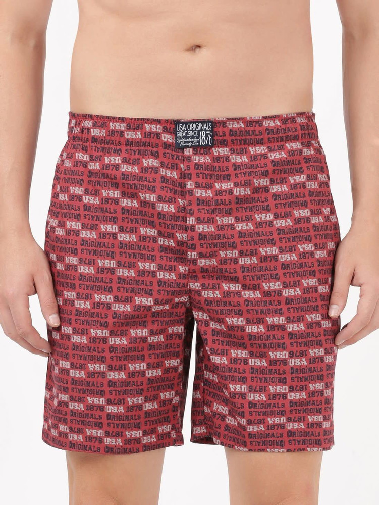 Jockey usa originals printed boxer shorts deals