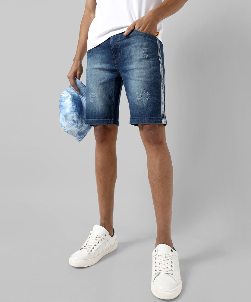 Mens denim shorts online india 2025