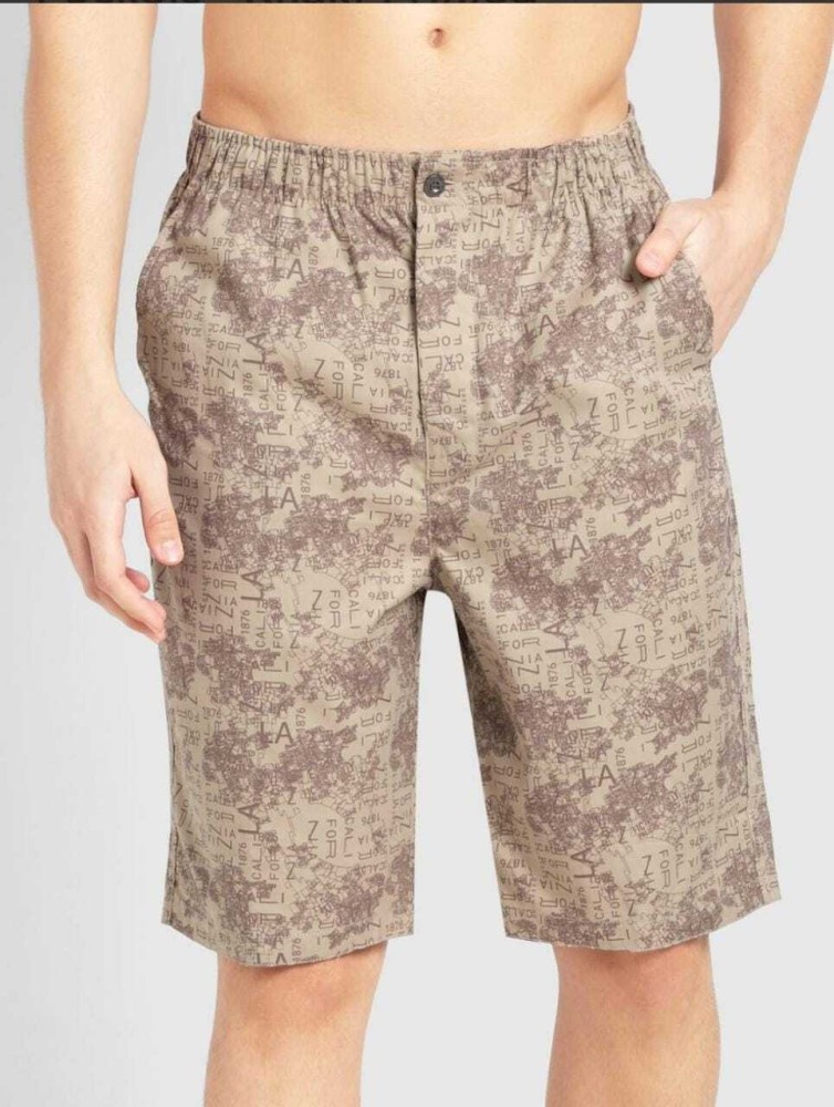 jockey printed shorts