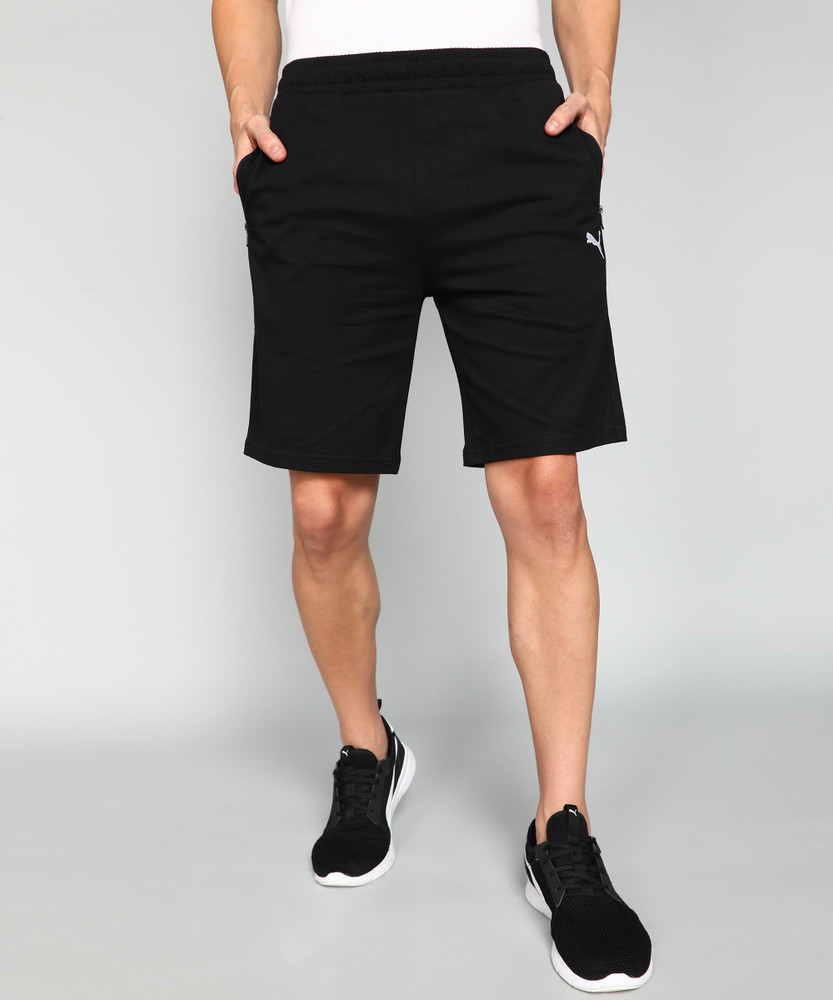 PUMA Solid Men Black Sports Shorts Buy PUMA Solid Men Black Sports Shorts Online at Best Prices in India Flipkart